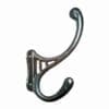 BLACK CAST IRON HALL TREE COAT HOOK BM-9901 BLACK CAST IRON HALL TREE COAT HOOK