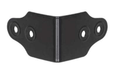 Black Trunk Corner Clamp