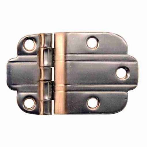Brushed Nickel Offset Hinge
