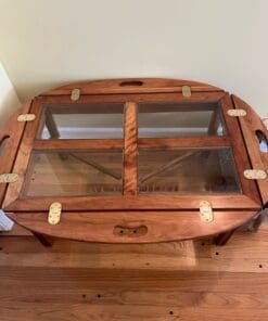 Oval Butler Tray Hinge H-3640RDP Oval Butler Tray Hinge 3