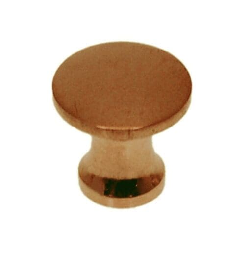 KNOB FOR STACKED BOOKCASE IN CAST ANTIQUED BRASS FOR GLOBE WERNICKE MACEY BRANDS 1/2 INCH DIAMETER BM-1222+AB