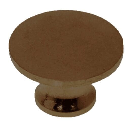 KNOB FOR STACKED BOOKCASE IN CAST ANTIQUED BRASS FOR GLOBE WENICKE MACEY STACK. BRANDS 5/8" DIAMETER BM-1223+AB