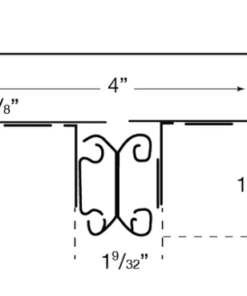 Low Profile Table Slides D-1569U