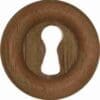 Walnut Keyhole Cover BM-4347 Walnut Keyhole Cover
