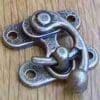 ANTIQUE NICKEL FINISHED PURSE LATCH OBP-2127ANTN