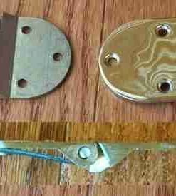 Oval Butler Tray Hinge