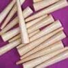24 COUNT OF WOODEN CANING PEGS W-7910