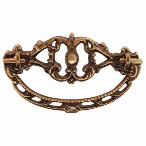 ANTIQUE SOLID CAST BRASS VICTORIAN DRAWER PULL BM-1106AB