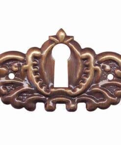 Antique Brass Keyhole Cover