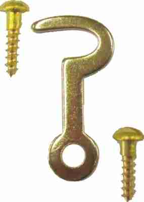 Brass Flat Hook