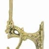 SOLID CAST BRASS DRAGON HALL TREE HOOK 7 INCHES TALL UDUH-440