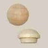 FLANGED ROUND HEAD BUTTON PLUGS MAPLE 50 COUNT 3/8 W1-6533