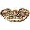 Brass Victorian Drawer Pull BM-1105PB Brass Victorian Drawer Pull
