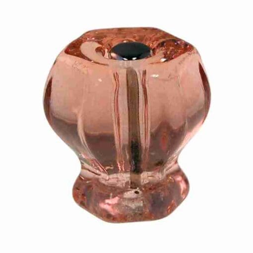 Depression Pink Glass Knob