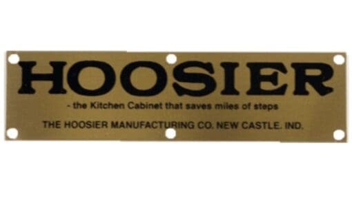 Hoosier Nameplate
