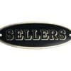 SELLERS OVAL NAMEPLATE LABEL B-1510 HSL-4