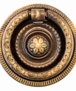 Stamped Colonial Revival Ring Pull