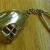 Brass Baseball Glove Keychain Premium UDA-1151