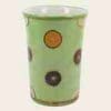 HOMART GREEN KIMONO PORCELAIN CUP HA-7007-3
