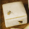 HONEY BEE LIDDED BOX HA-7021-90