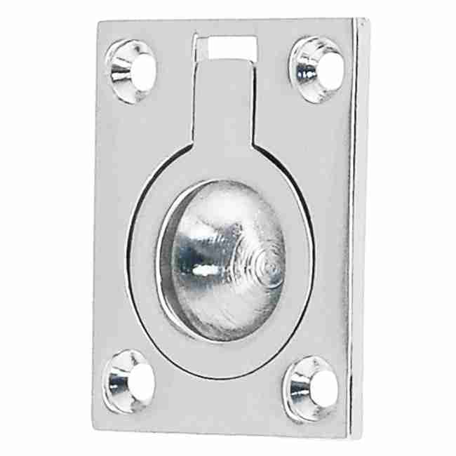 POLISHED NICKEL RECESSED RING PULL BM-1141PN