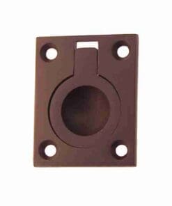 Recessed Ring Pull In Oil Rubbed Bronze