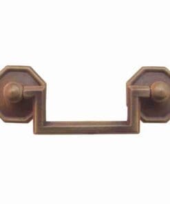 Antique Brass Colonial Revival Pull