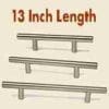 STAINLESS STEEL BAR PULL HC-9526-100 13 INCHES LONG