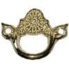 Small Cast Brass China Cabinet Finger Pull B-0257
