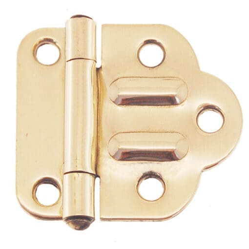 McDougall Style Brass Hinge for Cabinets and Small Doors