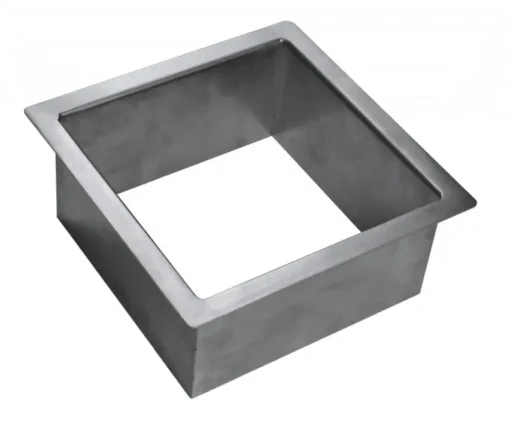 8″ Square Stainless Steel Grommet