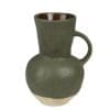 Green Ceramic Umbria Vase HA-4986-3 Green Ceramic Umbria Vase