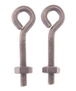 Drawer Pull Eye Bolts and Backplates